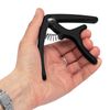 Tiger Black Quick Release Guitar Trigger Capo for Acoustic Electric Guitars