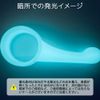 TAKUMED Luminous Door Knob Cover, Easy Firefly Knob (2)