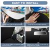 2x For Ford Accessories Turck Windshield Sunshade Front Rear Window Visor Cover