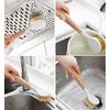 Bamboo Kitchen Handle Palm Brush with Scraper (26cm, 3pcs)
