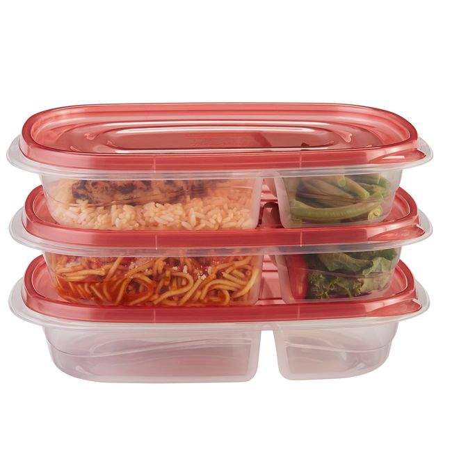 Rubbermaid TakeAlongs 4 C. Clear Rectangle Food Storage Container