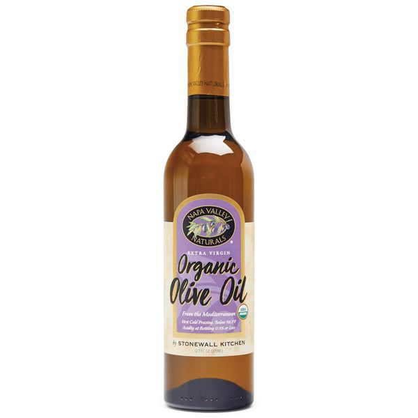 Napa Valley Naturals Gourmet Organic Extra Virgin Olive Oil, Cold Pressed, Made with Finest Olives, Grapes, Seeds, or Nuts, Comes in Beautiful Eye-Catching Wine Bottle, 12.7 Ounce