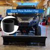 Universal Snow Plow Blade Flap - 72”x 8”x 1/4” Rubber Snow Deflector & Hardware