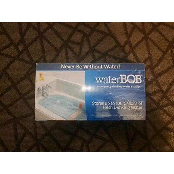 WaterBOB Bathtub Emergency Drinking Water Storage Container Hand Pump Dispenser
