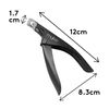 Mylee The Shortie Nail Extension Clipper - Precise & Durable Nail Tip Cutter, Manicure Tool for Perfect Prep, Professional Extension Clipper, for Acrylic Extensions, False Nails and Tips