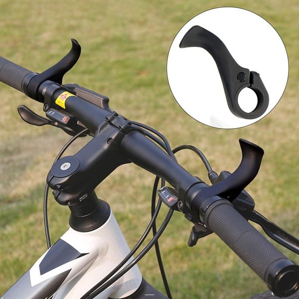 Ergonomic Design Inner Bar Ends MTB Bike Handlebar Ends With Plugs