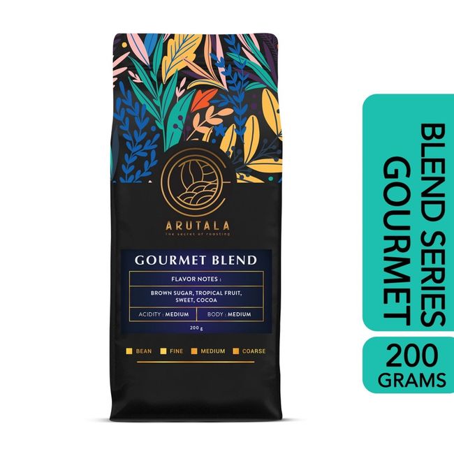 ARUTALA Gourmet Blend Coffee - For Manual Brewed Coffee - 200 gram