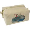 'Cruise Ship ' Canvas Wash Bag/Makeup Case (CS00040066)