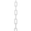 Dapetz ® Plastic Chain White - 6mm X 5M Strong Plastic Construction Weatherproof