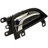 Dorman 97747 Front Passenger Side Interior Door Handle Compatible with Select Hyundai Models, Chrome; Black