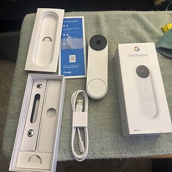 New Open Box Google Nest Doorbell DOORBELL/CAMERA GA01318-US