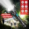 Rechargeable LED Flashlight Tactical Police Super Bright Torch 3 Mode Light Lamp