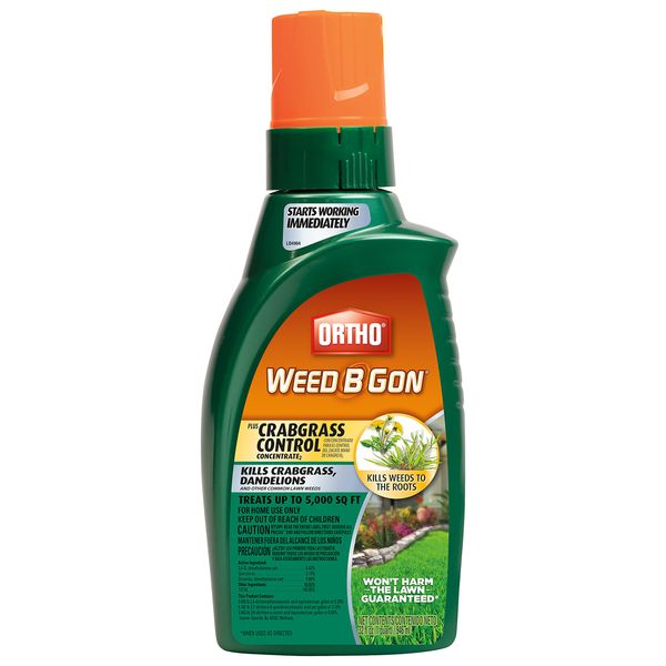 Ortho Weed B Gon Plus Crabgrass Control Concentrate2, 32 oz.