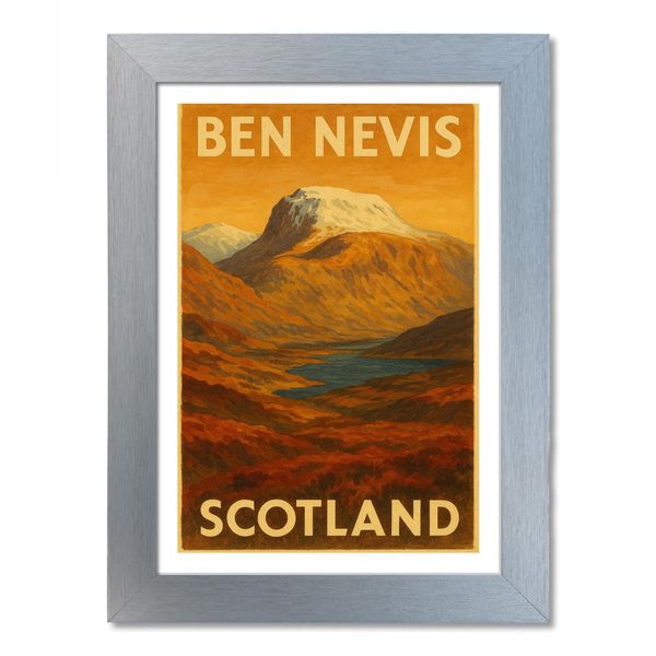 PIXPRINT Ben Nevis Travel Poster – 4727-4bs