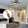 Ceiling Fan Pull Chain Ornaments Extension Chains with Decorative Light Bulb NEW