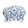 Bodylife Shower Cap Reusable Bath Cap Dual layered Waterproof Everything's Beachy 27cm's