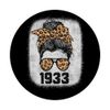 Leopard Messy Bun Awesome Since 1933 Limited Edition PopSockets Swappable PopGrip