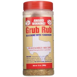 Grub Rub BBQ Seasoning & Meat Rubs for Smoking - Pork Rub, Steak Seasoning,  & Brisket Rub - Award Winning Family Recipe - Moist, Tender, & Juicy