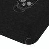Catherine Lansfield Skulls Double Fitted Sheet Grey