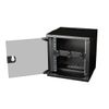 Equip 10" Kabeldurchführung mit Ringeinsatz, 1U schwarz