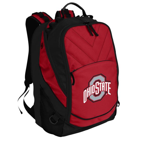 OSU Buckeyes Backpack Red Ohio State University Laptop Computer Bags