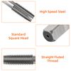 3/8-24 UNF Thread Tap, HSS Machine Tap Right Hand, Straight Fluted Thread Milling Taps, 1 PCS
