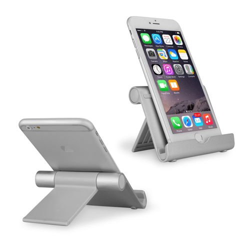 BoxWave Stand and Mount Compatible with Huawei Mate 60 Pro - VersaView Aluminum Stand, Portable, Multi Angle Viewing Stand