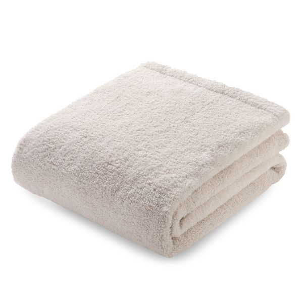 Air Kaol Bath Towel, Ecstasy, Made in Japan, Oboro Towel, Thick Towel, Absorbent, Quick Drying, 100% Cotton, Approx. 23.6 x 47.2 inches (60 x 120 cm), Asano Twisted Yarn