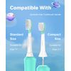 Kids Replacement Heads for Philips Sonicare: 7+ Child Soft Electric Toothbrush Standard Children Brush Head for Boy Girl, HX6032/94 HX6042 HX6340 HX6034 HX6321, Pink & Blue 4 Pack