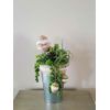 Easter Handmade decor on table H 12", Farmhouse Easter centerpiece