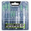 Genesis Jig Saw Blade Set T-Shank 15 Piece