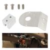 Universal Watermelon Light Mounting Bracket Under Frame Angled Stainless Steel - Without Light