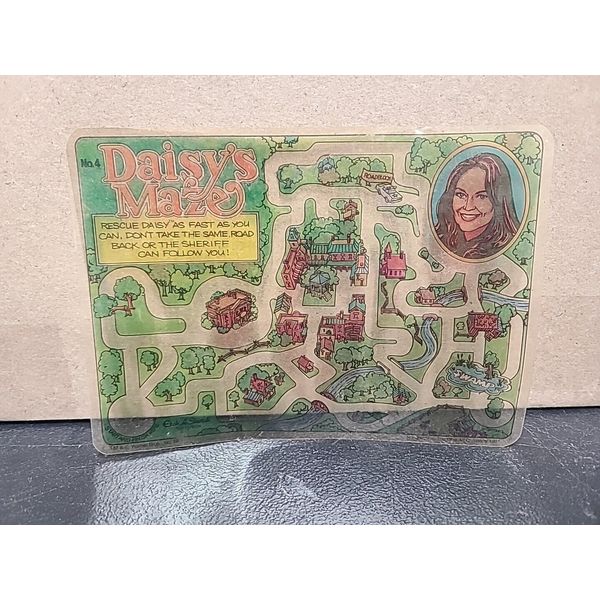Dukes of Hazzard Daisy's MAZE Etch A Sketch  1981 Ohio