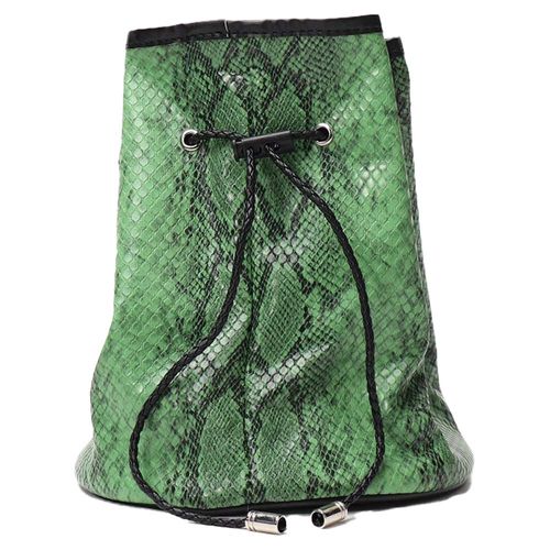 Grinning Gargoyle - 500 Polyhedral DND Dice Bag with 7 Inner Pockets and Drawstring Closure – Amazing Dragon Hide TTRPG Accessory – Ideal Dice Pouch Pouch for Tabletop Role-Playing Game (Green)