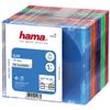 Hama Slim CD Cases | Pack of 25 | Multicoloured