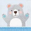 Creative Converting 336059 Bear Party Napkins, 6.5", Multicolor