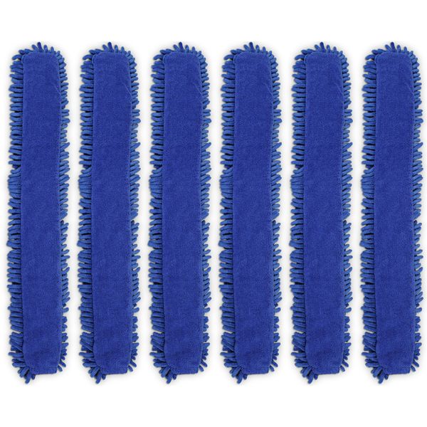 CleanAide® Chenille and Terry Weave Microfiber Duster Cover 6 Pack