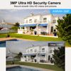 ANRAN 3MP Solar CCTV Camera Ourdoor Wireless Security Camera System WiFi Audio