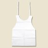 Shimojima Paper Apron, Swan, White, Free Size