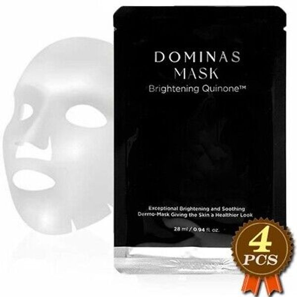 Dominas Brightening Mask Sheets 28ml x 4pcs Freckles Mask Sheets Blemish Mask