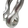 1-1/8" Screw Pin Anchor Shackle Rigging Clevis 9.5 Ton Galvanized D Ring Tow