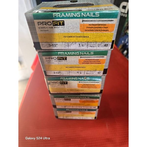 5LB ProFit Framing Nails 3-1/4"