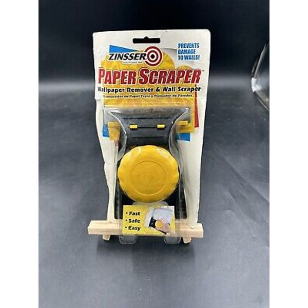 Zinsser Paper Scraper Wallpaper Removal & Wall Scraper Tool #02986 damage box