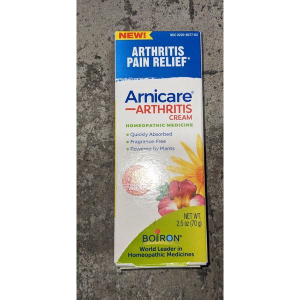 Arnicare, Arthritis Cream, Arthritis Pain Relief, 2.5 oz Expires 10/2025