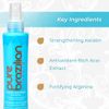 Pure Brazilian Leave-In Conditioner, Nourishing Hair Treatment Enriched with Keratin to Fortify & Strengthen, 6.78 Ounce (200 Milliliter)