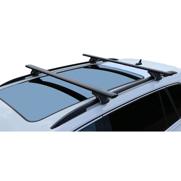 BRIGHTLINES All Black 220lbs Crossbars Compatible with 2022-2025 Chevy Traverse