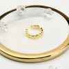 Philip Jones Gold Plated Adjustable Star Band Ring