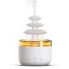 Cloud Rain Humidifier, Multi-Layer Raindrop Aroma Diffuser Humidifier, Cloud Humidifier Rain Drop with Colorful Gradient Atmosphere
