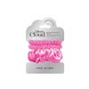Silver Cloud 3 Mixed Fuchsia Satin Scrunchies