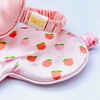 SMUG Satin Sleep Mask & Eye Mask | Deep Dream Sleep Masks for Women & Men | Soft Sleeping Eye Mask to Nourish Skin, & Reduce Dark Circles | Eye Sleep Mask to Block Out Light | Peachy